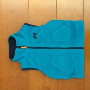 Carter's Blue Fleece Zip-up Vest
